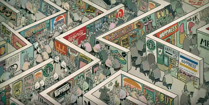 Consumer Misery in Steve Cutts' “Happiness” |